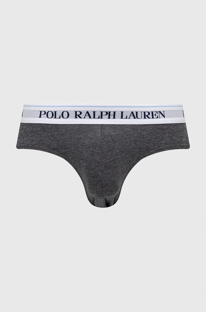 

Слипы Polo Ralph Lauren мужские цвет серый