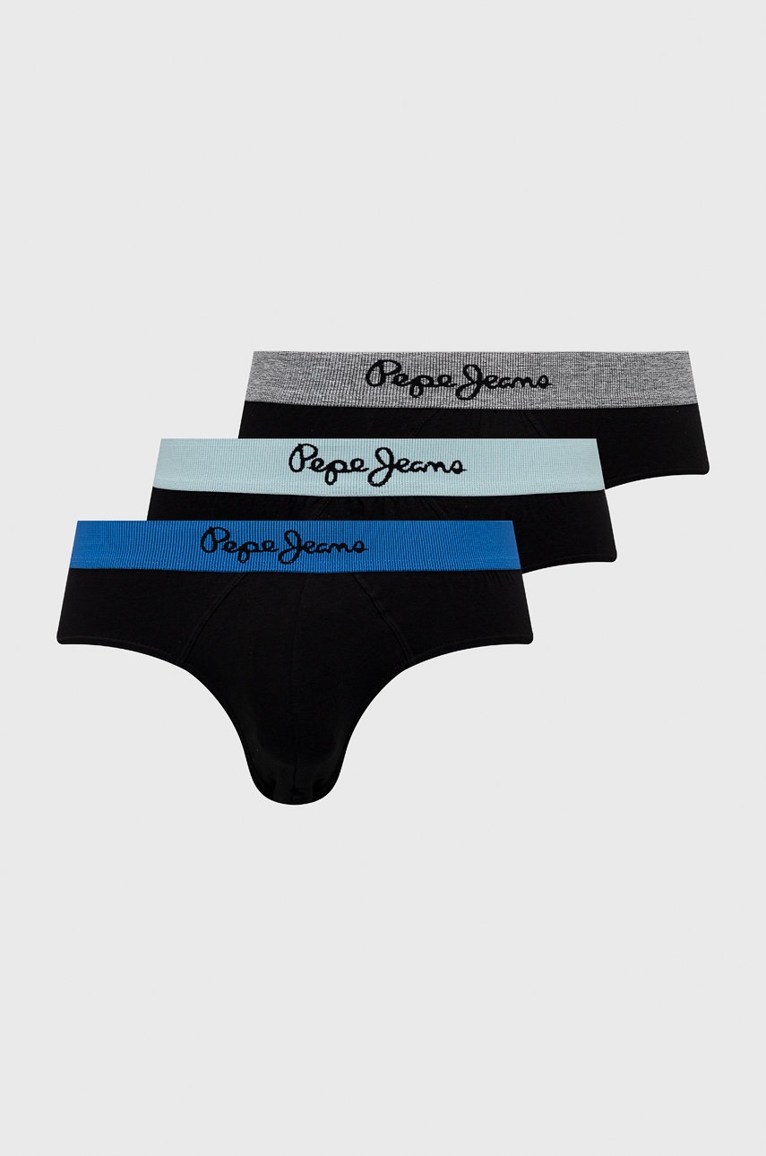 

Слипове Pepe Jeans Arkin мъжки в черно, Черен