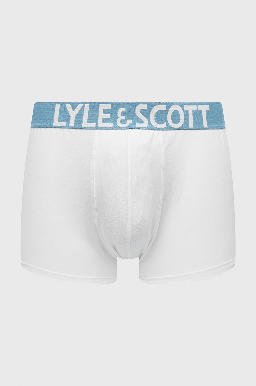 

Боксеры Lyle & Scott Daniel (3-pack) мужские цвет белый