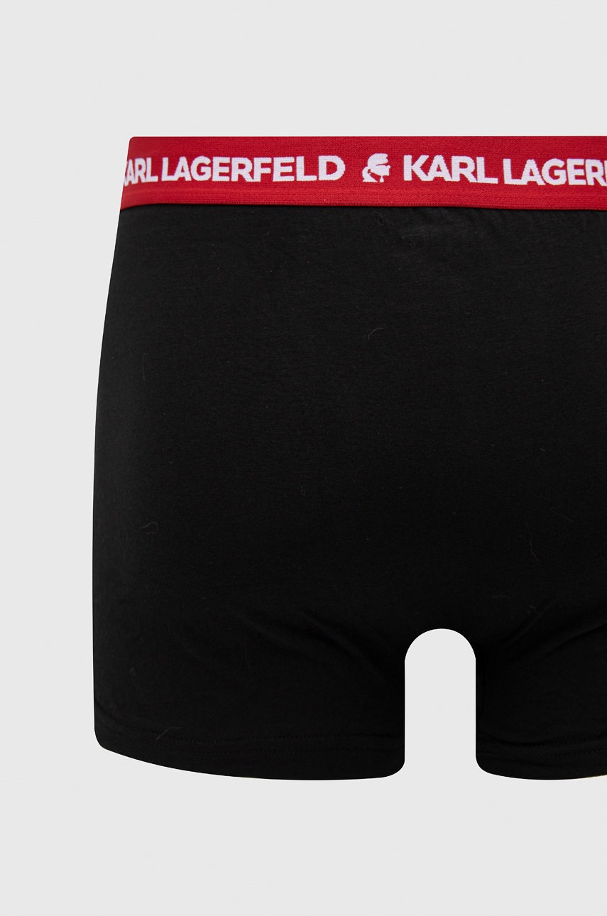 

Боксери Karl Lagerfeld (3-pack) чоловічі колір червоний