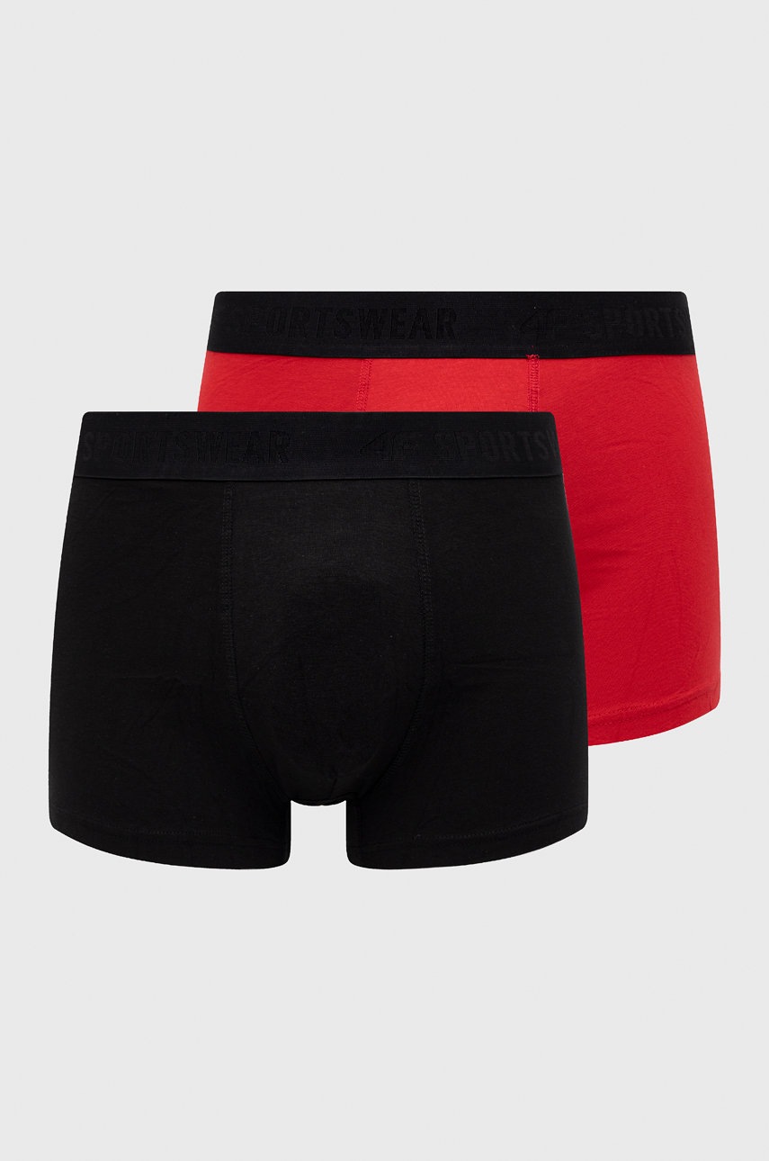 4f boxeri barbati, culoarea rosu