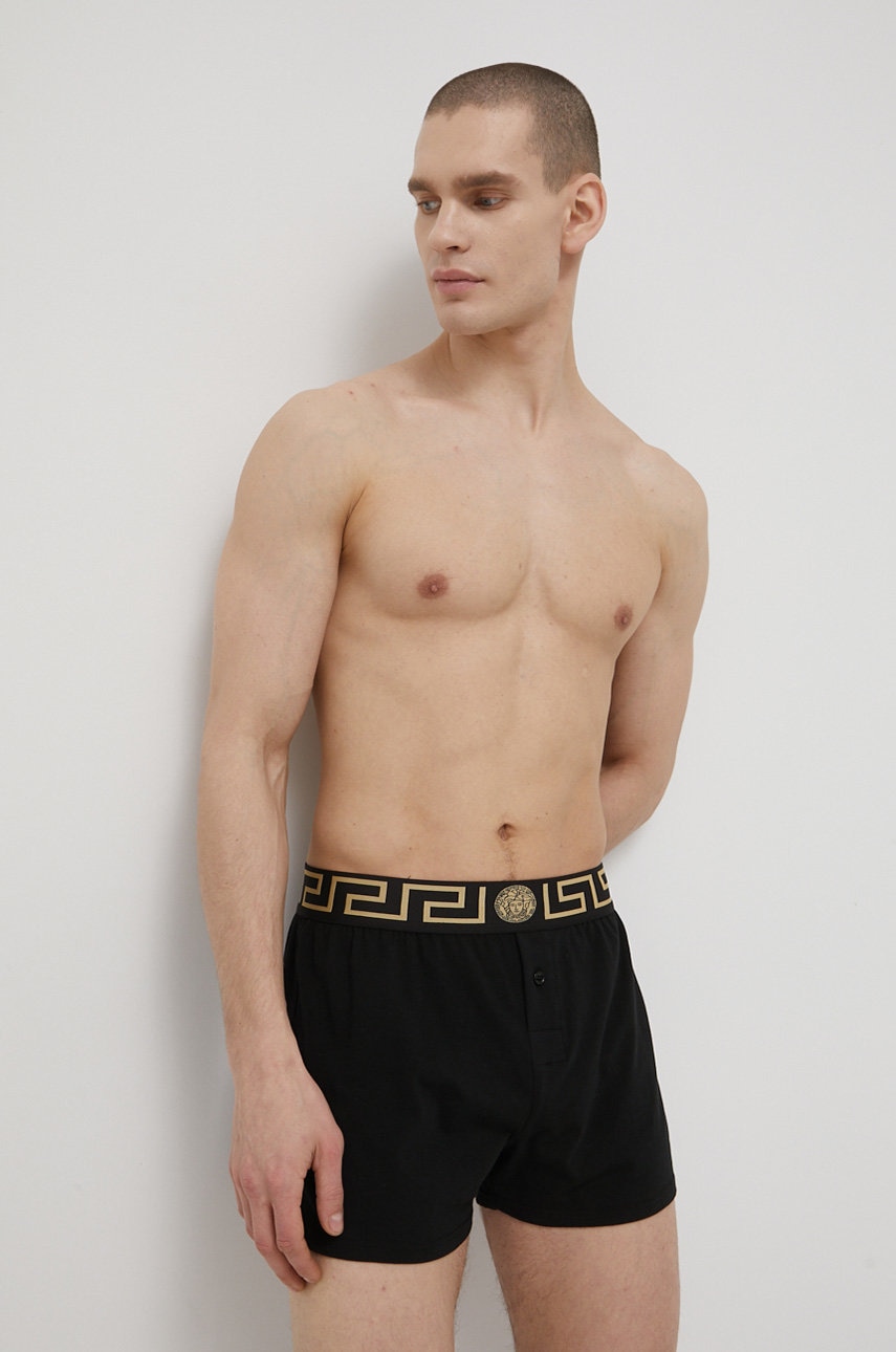 Versace boxeri bărbați, culoarea negru