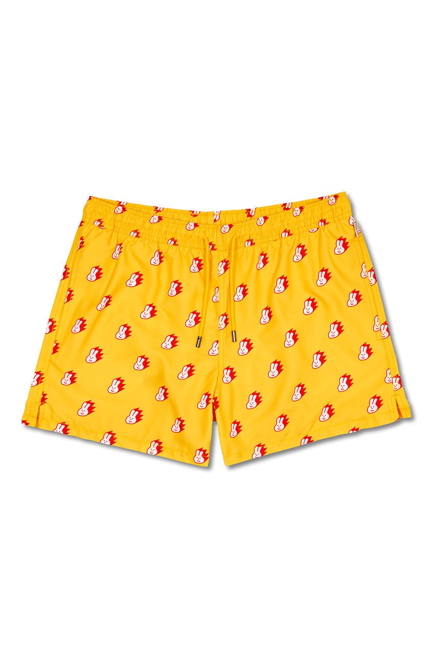 Σορτς κολύμβησης Happy Socks χρώμα: κίτρινο