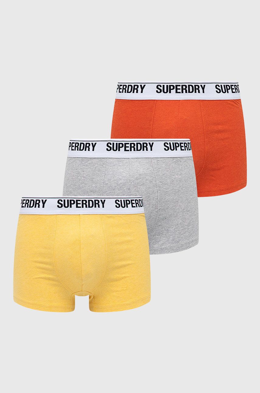 Superdry boxeri barbati, culoarea portocaliu answear.ro imagine noua