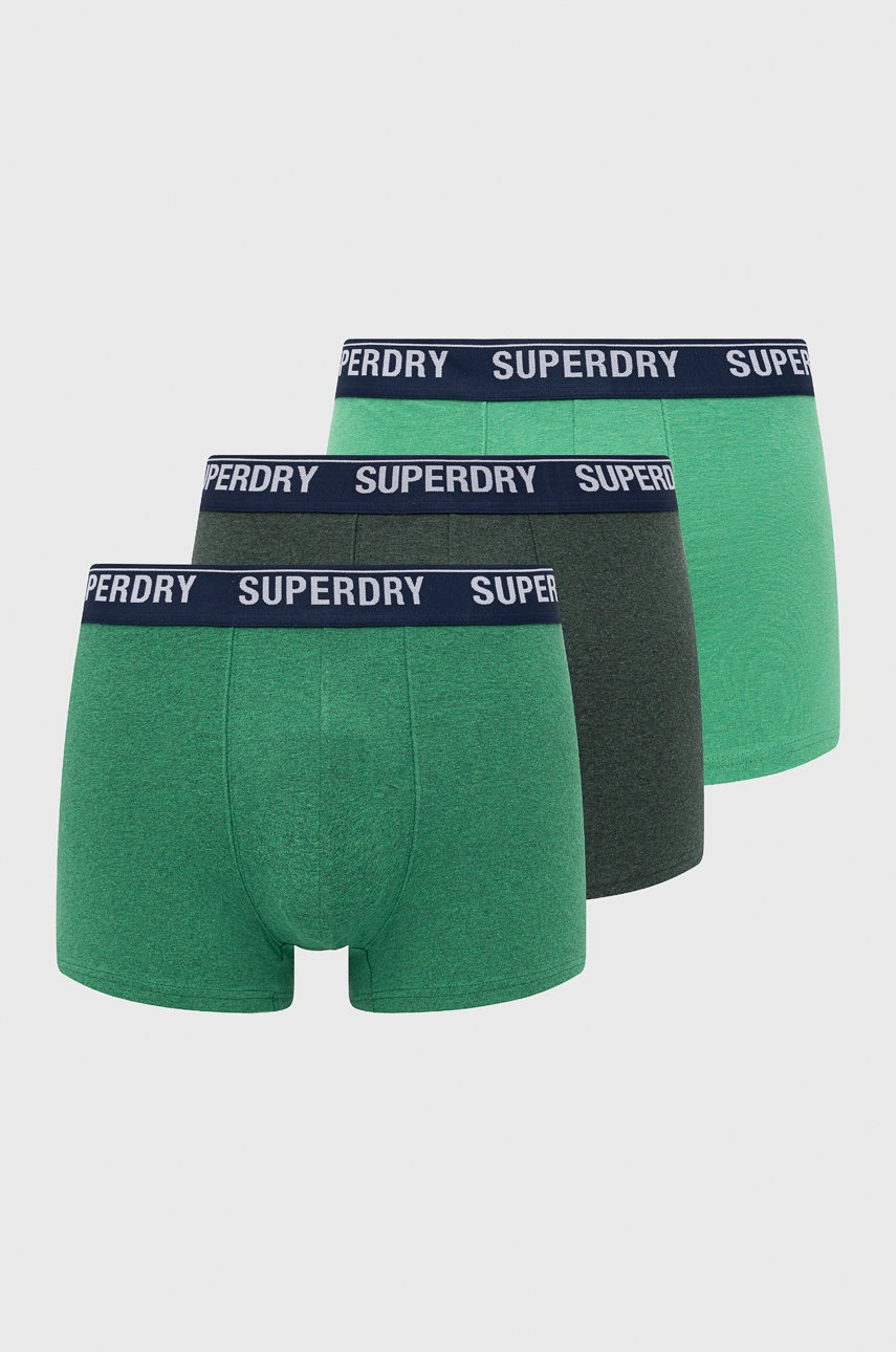 

Боксеры Superdry мужские цвет зелёный