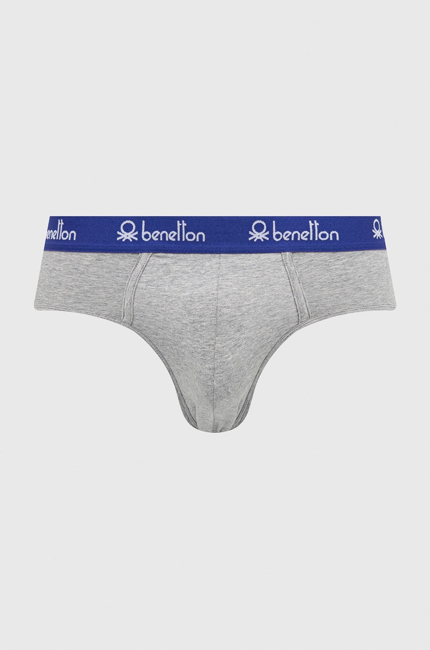 

Слипове United Colors of Benetton мъжки в сиво, Сив