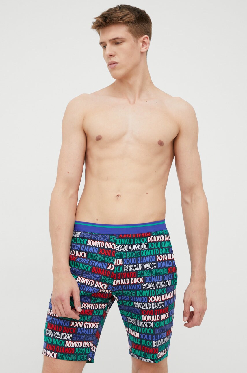 United colors of benetton pantaloni scurți de pijama din bumbac modelator