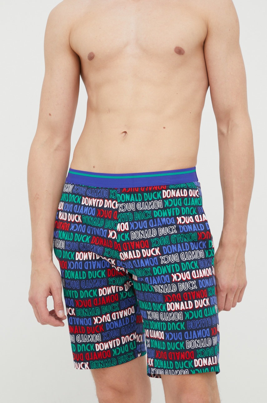 

Хлопковые пижамные шорты United Colors of Benetton узор