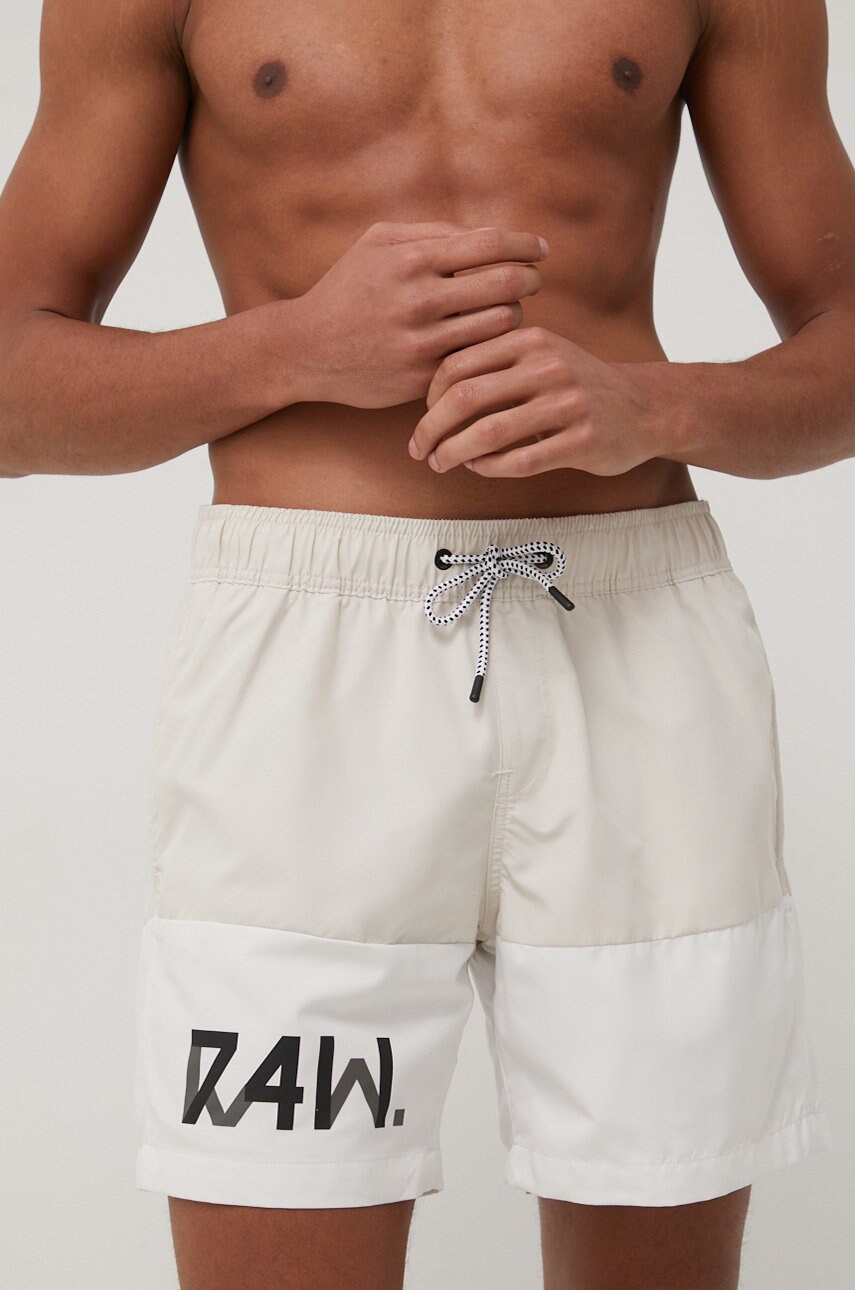 

Плувни шорти G-Star Raw в бежово, Бежов