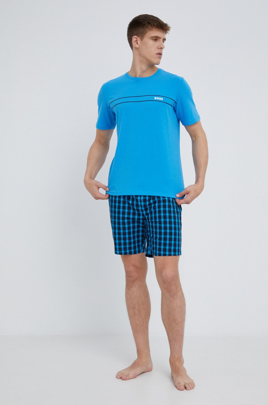 Boss pijama barbati, cu imprimeu