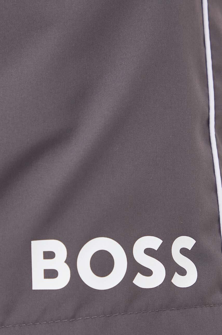 Μαγιό BOSS χρώμα: γκρι