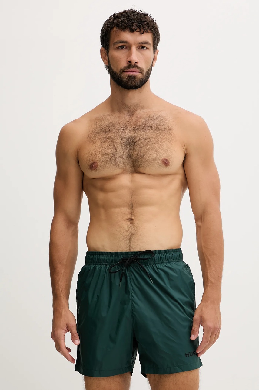 HUGO pantaloni scurti de baie culoarea gri