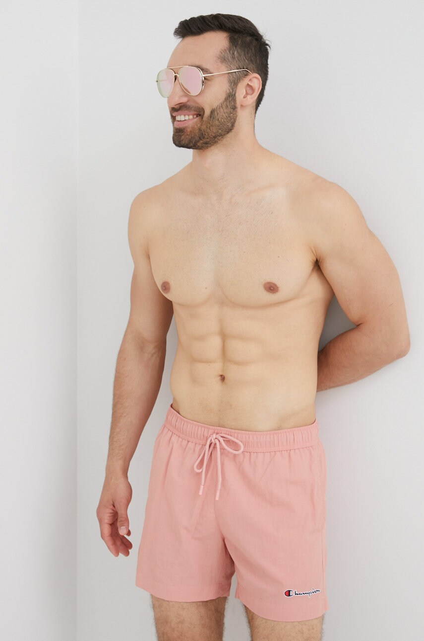 Champion pantaloni scurti de baie 217293 culoarea roz