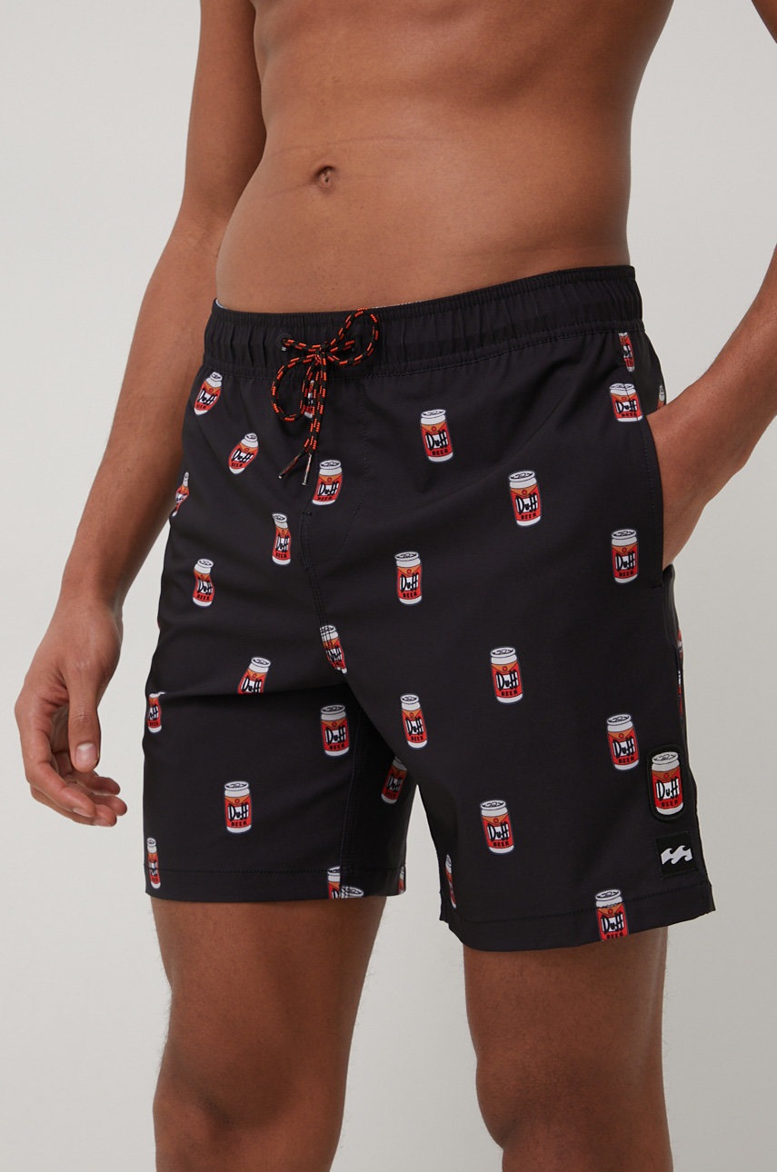 

Купальные шорты Billabong Billabong X The Simpsons цвет чёрный