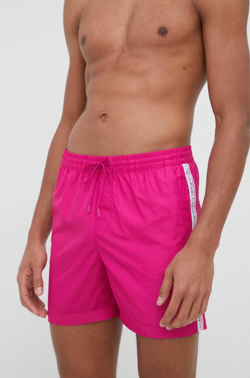 

Плувни шорти Calvin Klein в лилаво, Виолетов