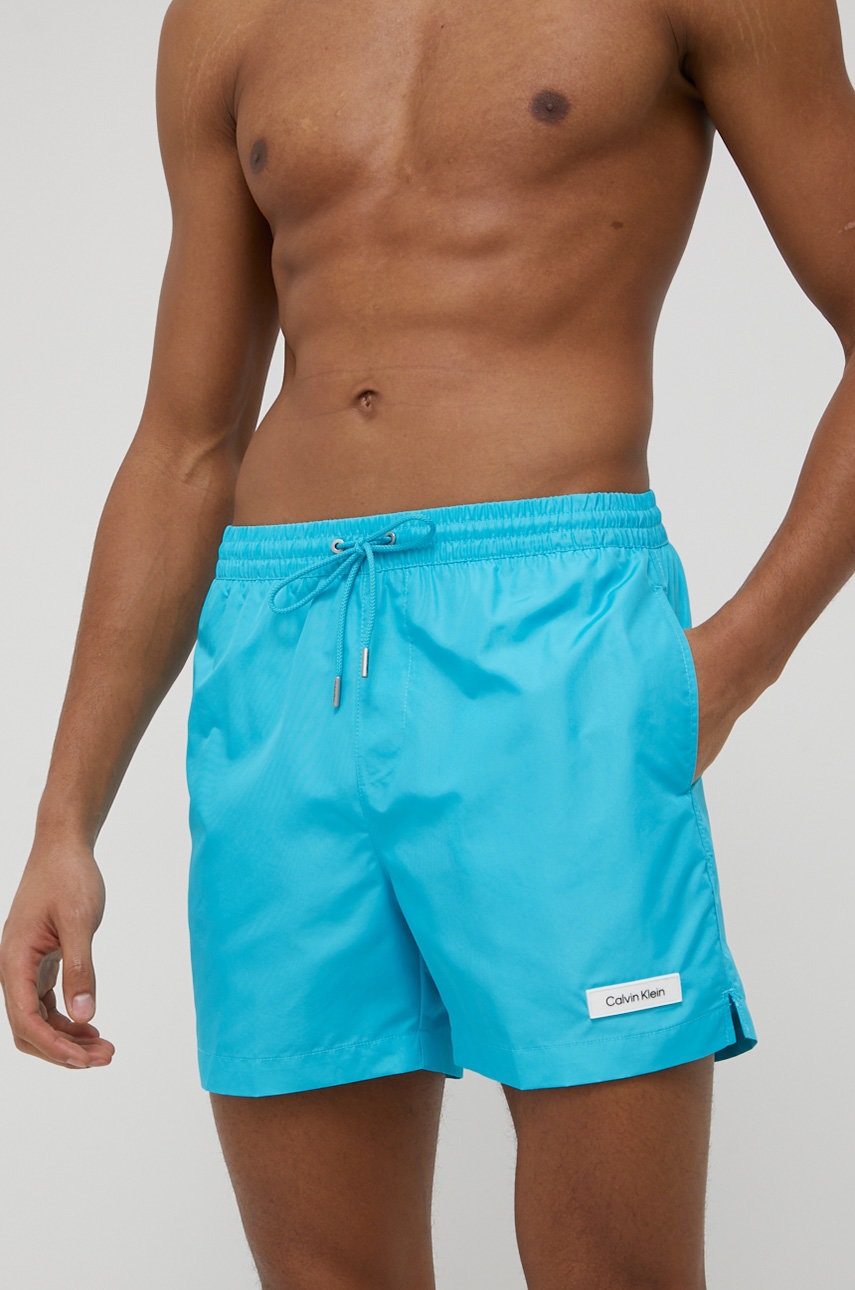

Плувни шорти Calvin Klein в тюркоазено, Тюркоазен
