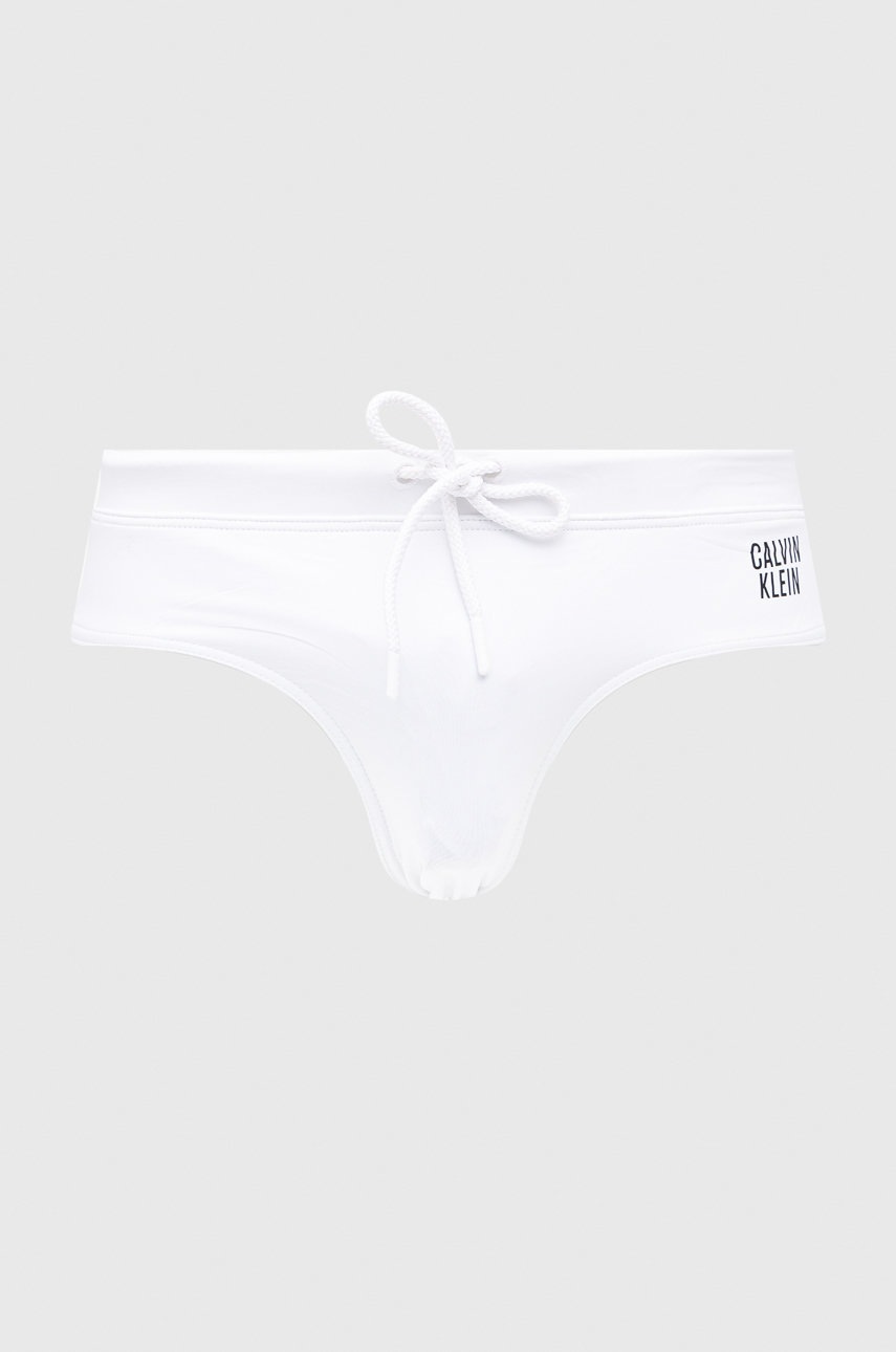 

Плувни шорти Calvin Klein в бяло, Бял