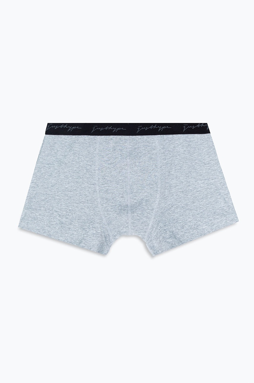 

Боксери Hype (3-pack) чоловічі колір сірий