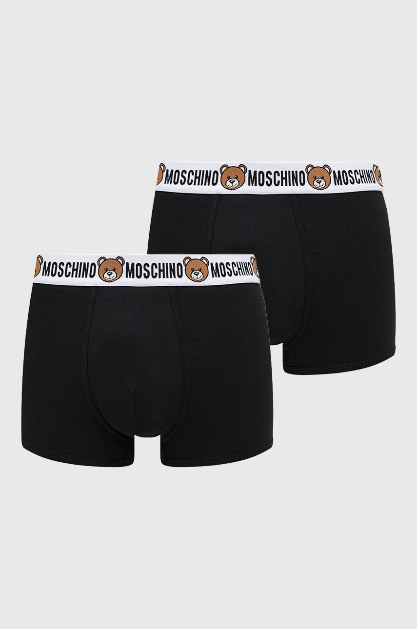 

Боксерки Moschino Underwear в черно, Черен