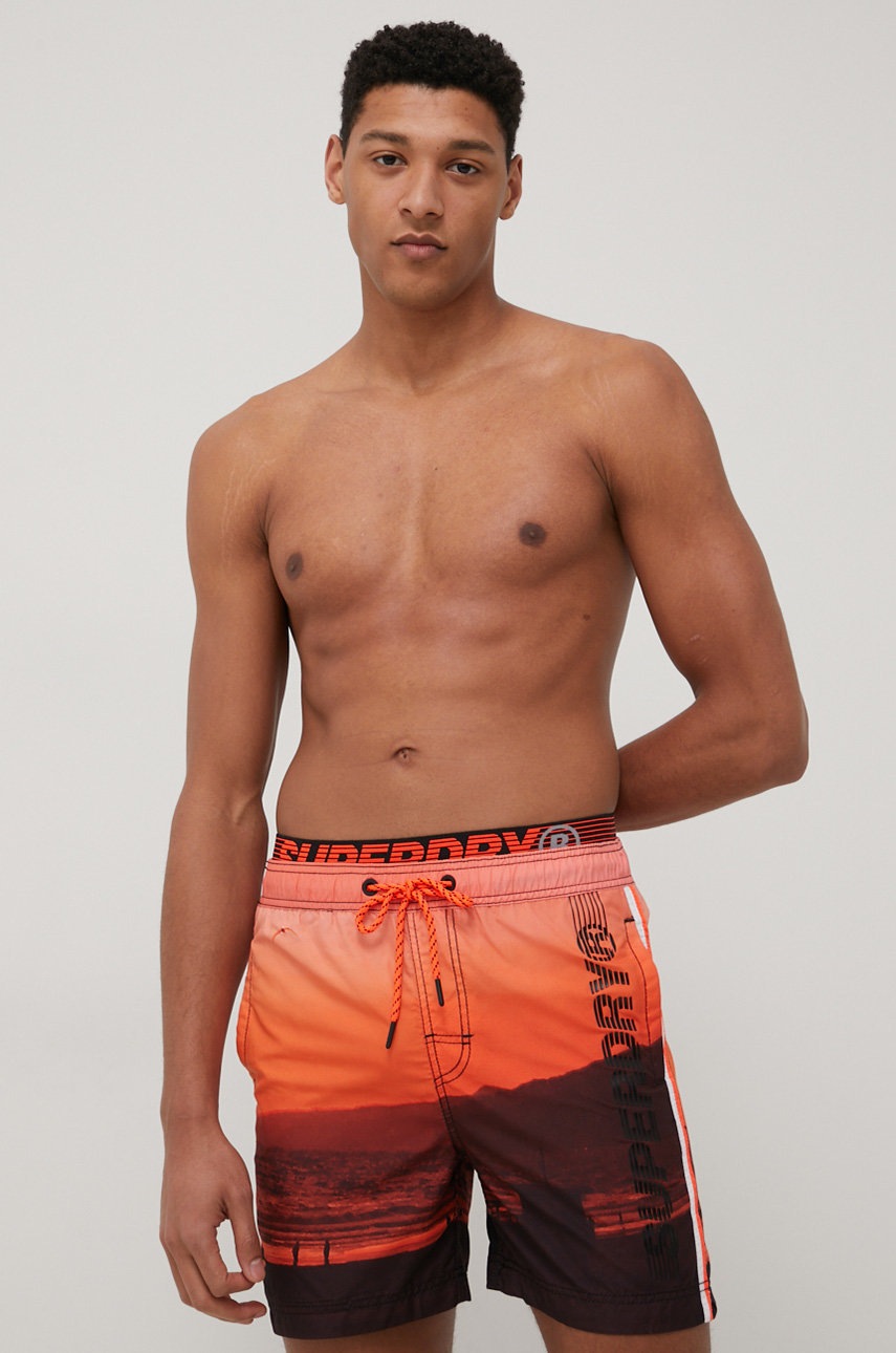 

Плувни шорти Superdry, Многоцветен