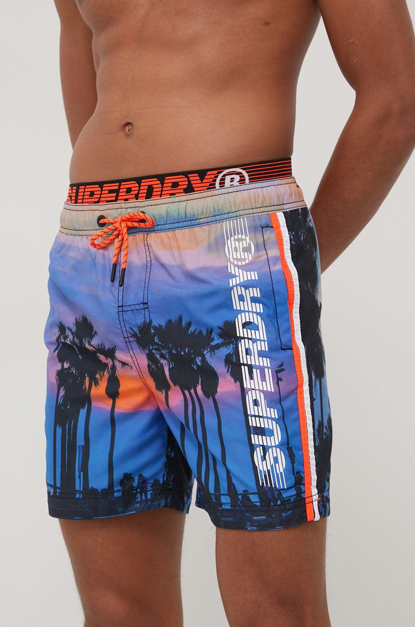 

Плувни шорти Superdry, Многоцветен