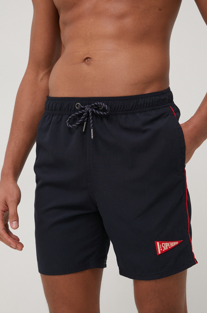 

Купальні шорти Superdry колір синій