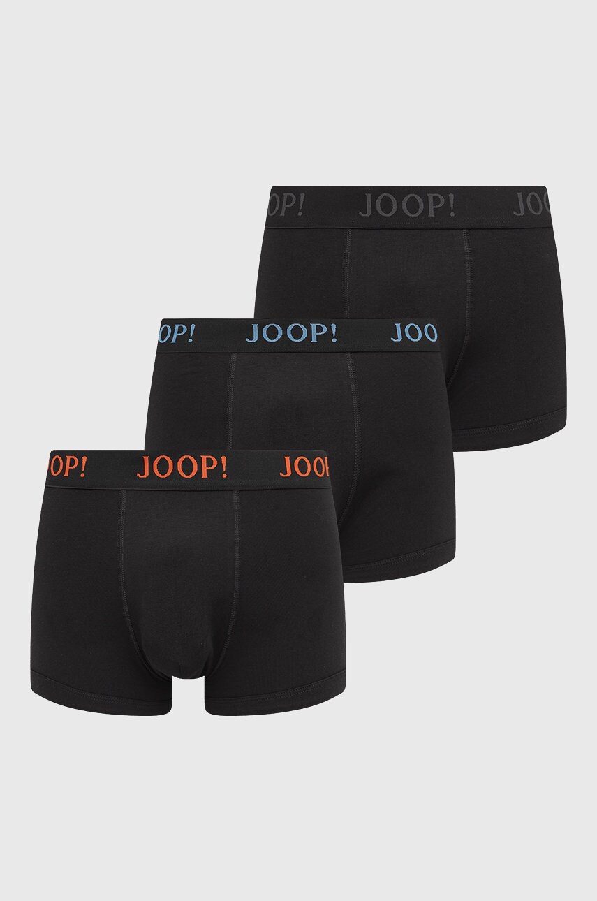 Joop! boxeri (3-pack) barbati, culoarea negru