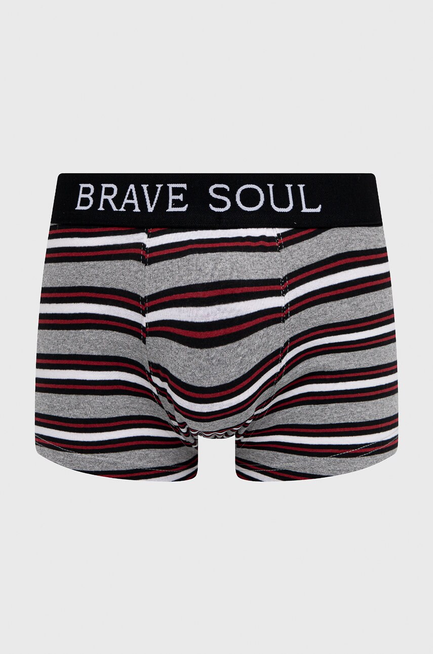 

Боксери Brave Soul (5-pack) чоловічі колір чорний