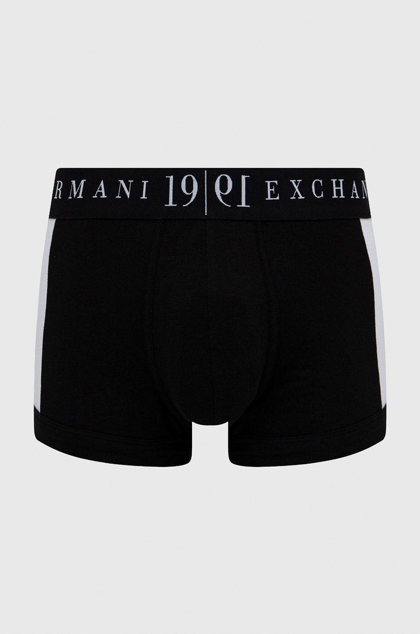Armani Exchange boxeri barbati, culoarea negru answear.ro