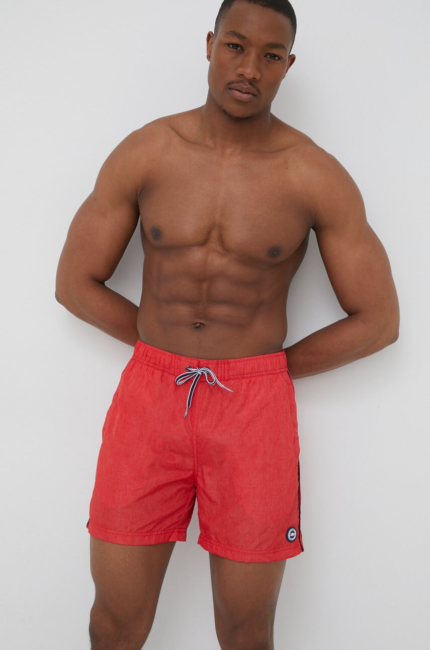 Cmp pantaloni scurti de baie culoarea rosu