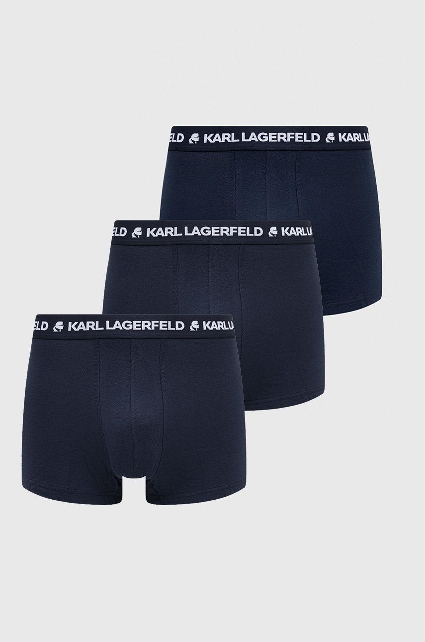 Karl Lagerfeld boxeri barbati, culoarea albastru marin answear.ro
