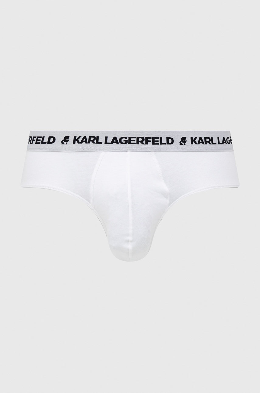 

Слипы Karl Lagerfeld (3-pack) мужские цвет белый