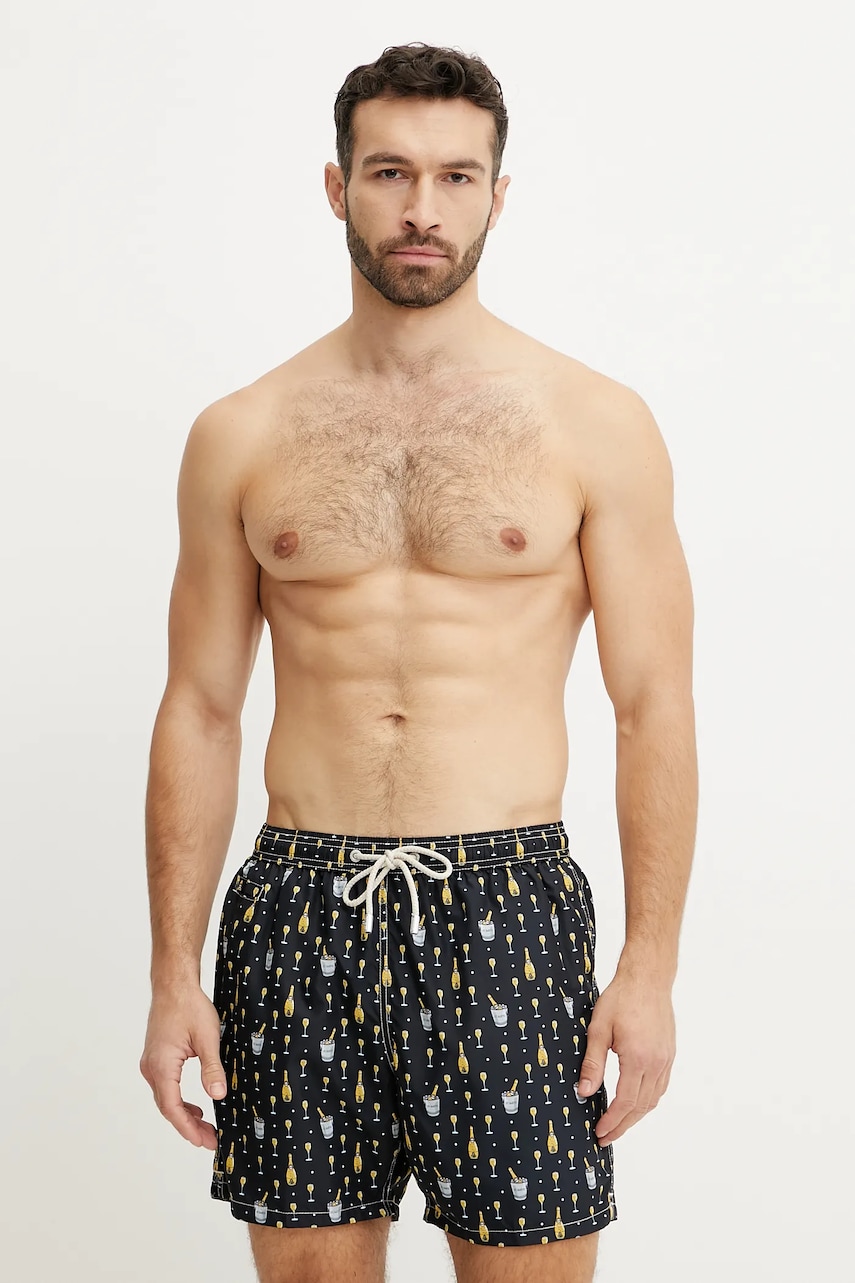 MC2 Saint Barth pantaloni scurti de baie culoarea negru MC2 Saint Barth pantaloni scurti de baie culoarea negru