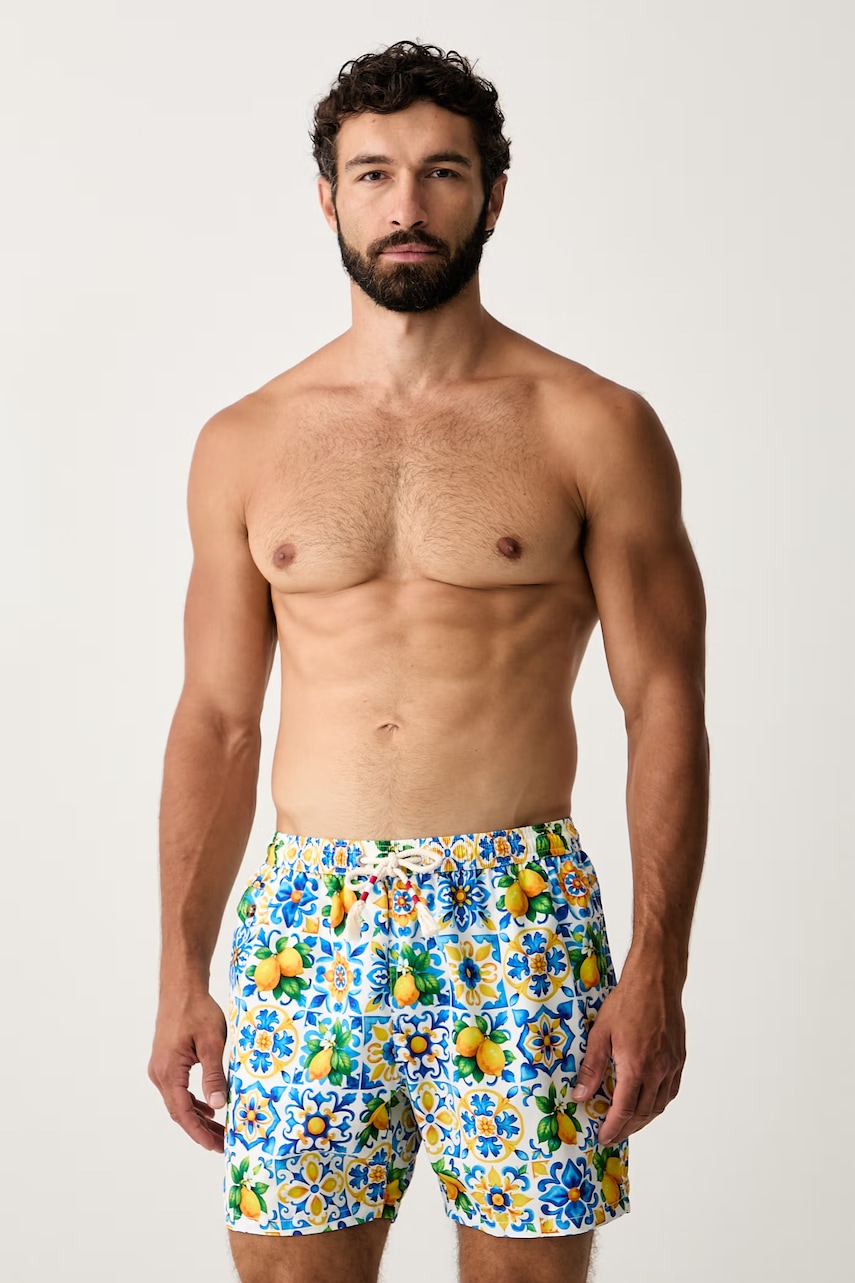 MC2 Saint Barth pantaloni scurți de baie bărbați LIGHTING 70