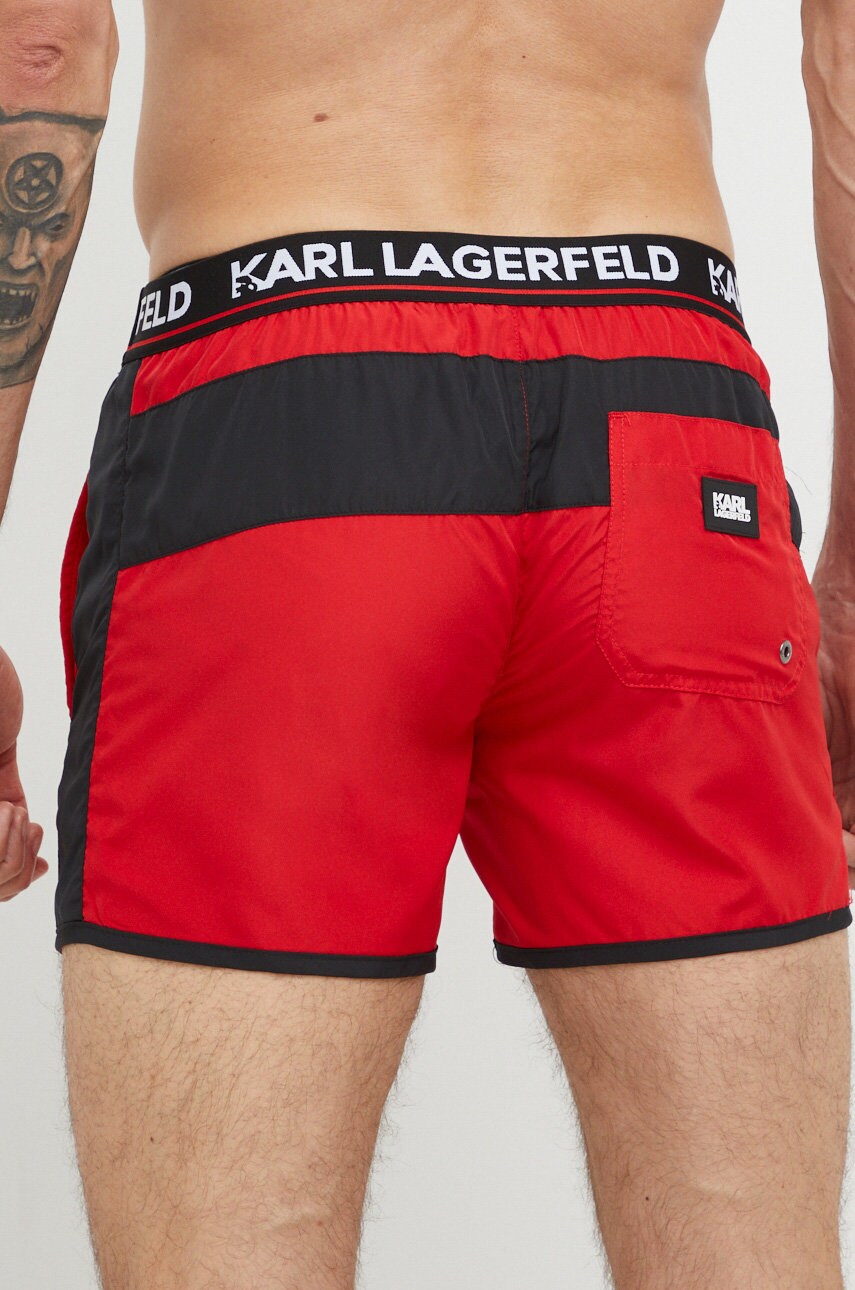 

Купальные шорты Karl Lagerfeld цвет красный