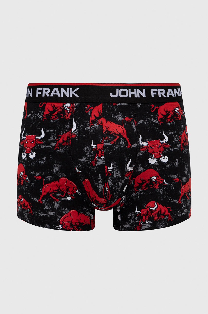 

Боксерки John Frank мъжко в черно, Черен