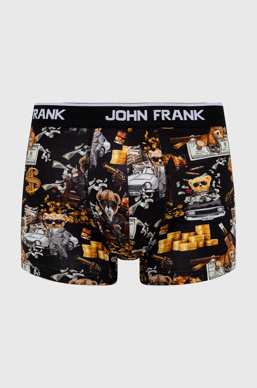 

Боксерки John Frank мъжко в черно, Черен
