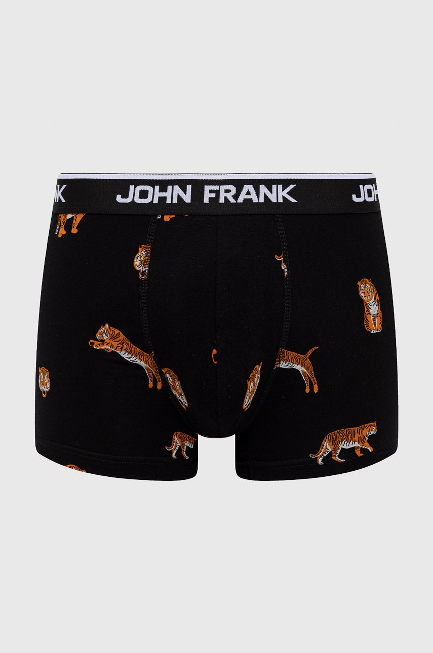 

Боксерки John Frank мъжко в черно, Черен