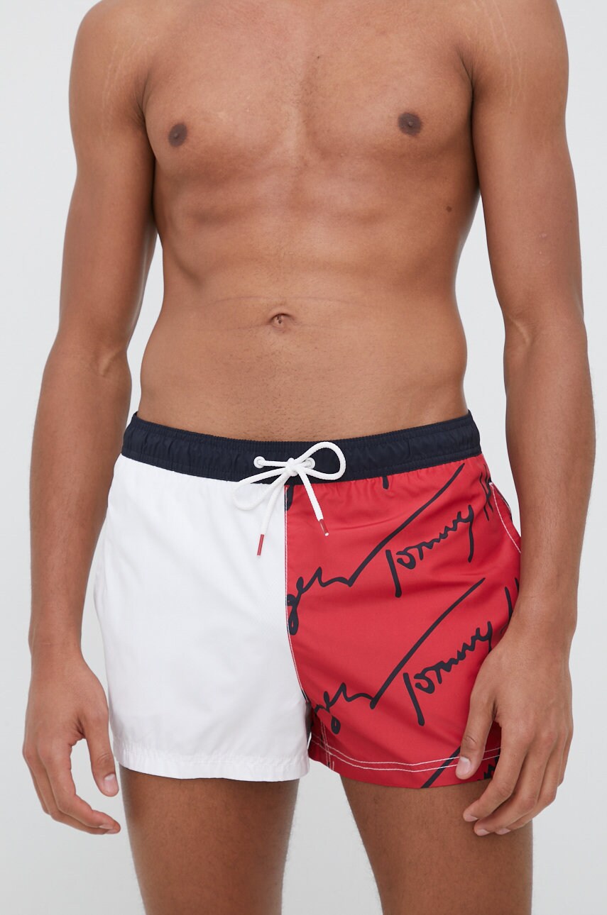 

Купальні шорти Tommy Hilfiger колір червоний