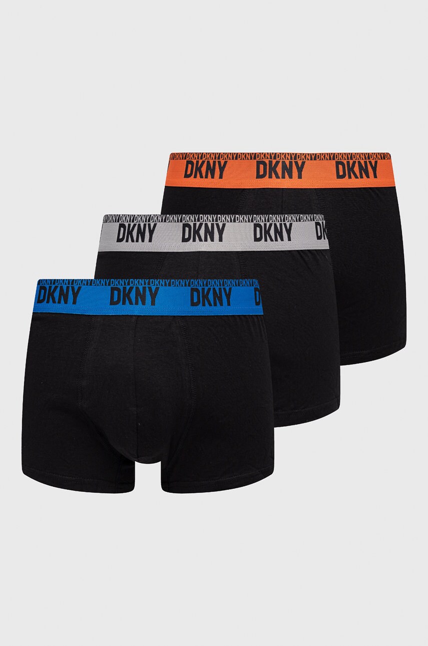 

Боксерки Dkny (3-pack) в черно, Черен