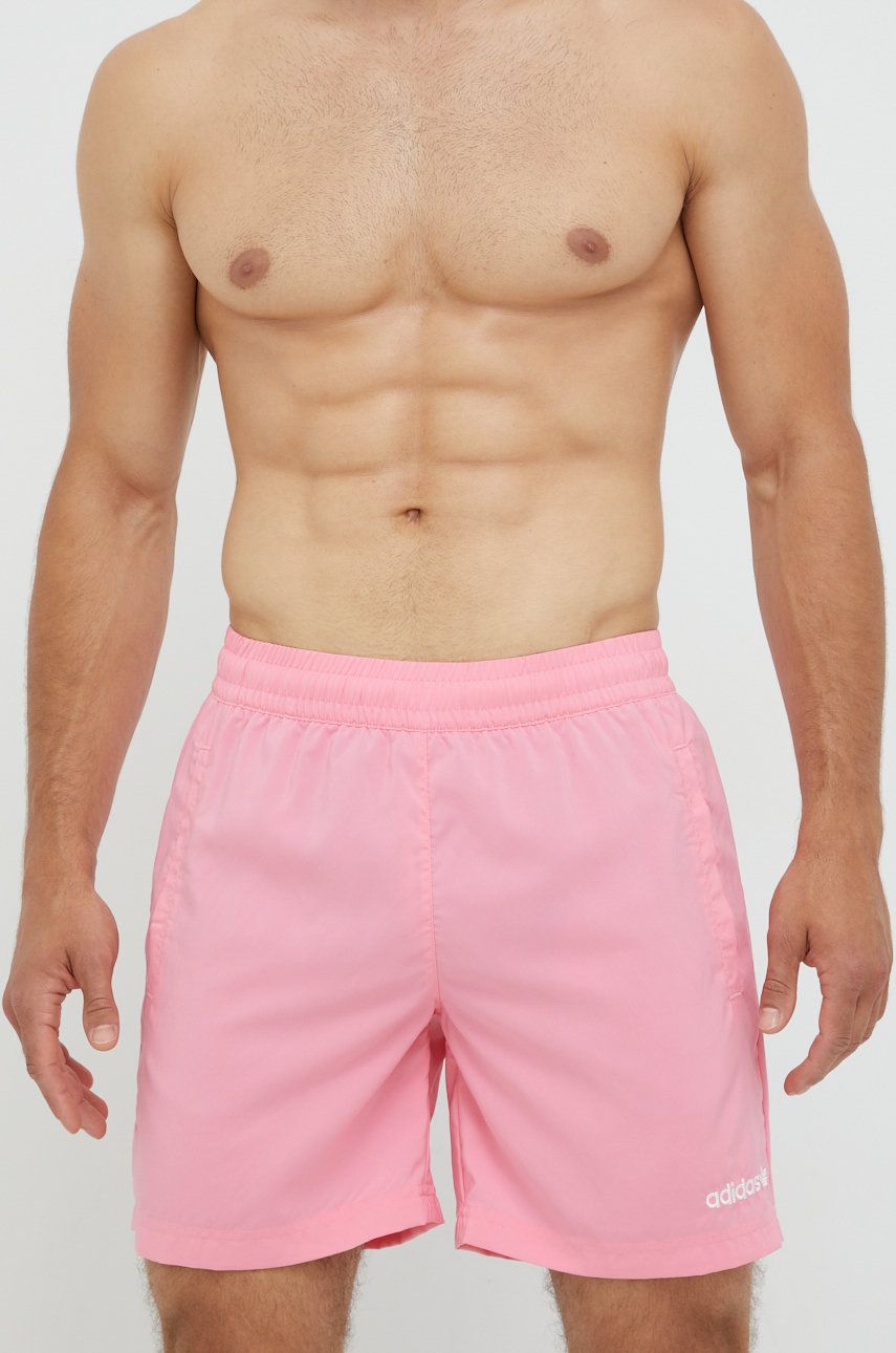 Adidas Originals szorty kąpielowe kolor różowy