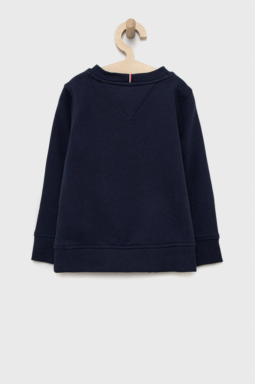 

Детская кофта Tommy Hilfiger цвет синий с аппликацией