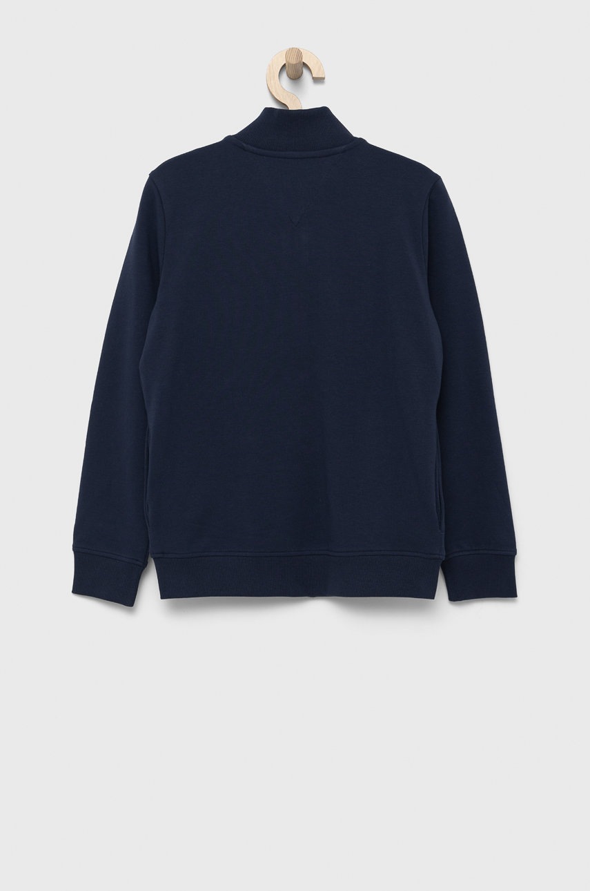

Дитяча кофта Tommy Hilfiger колір синій з аплікацією