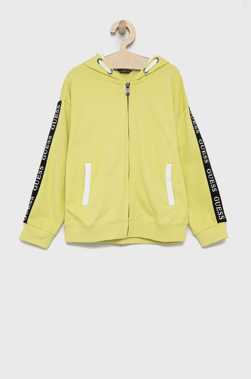 

Guess - Детски суичър, Зелен