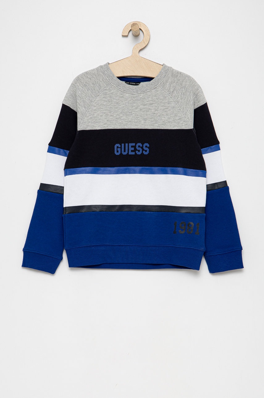 

Детская хлопковая кофта Guess с принтом