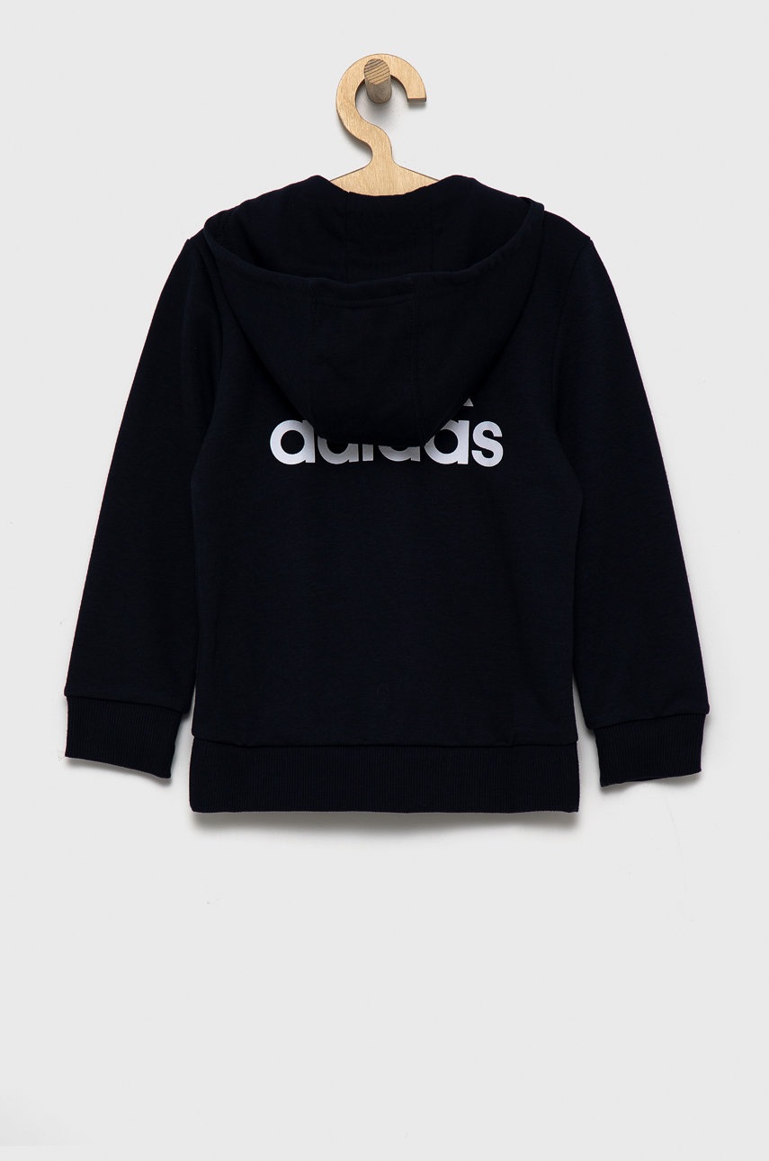

Дитяча кофта adidas Performance GN4031 колір синій гладка