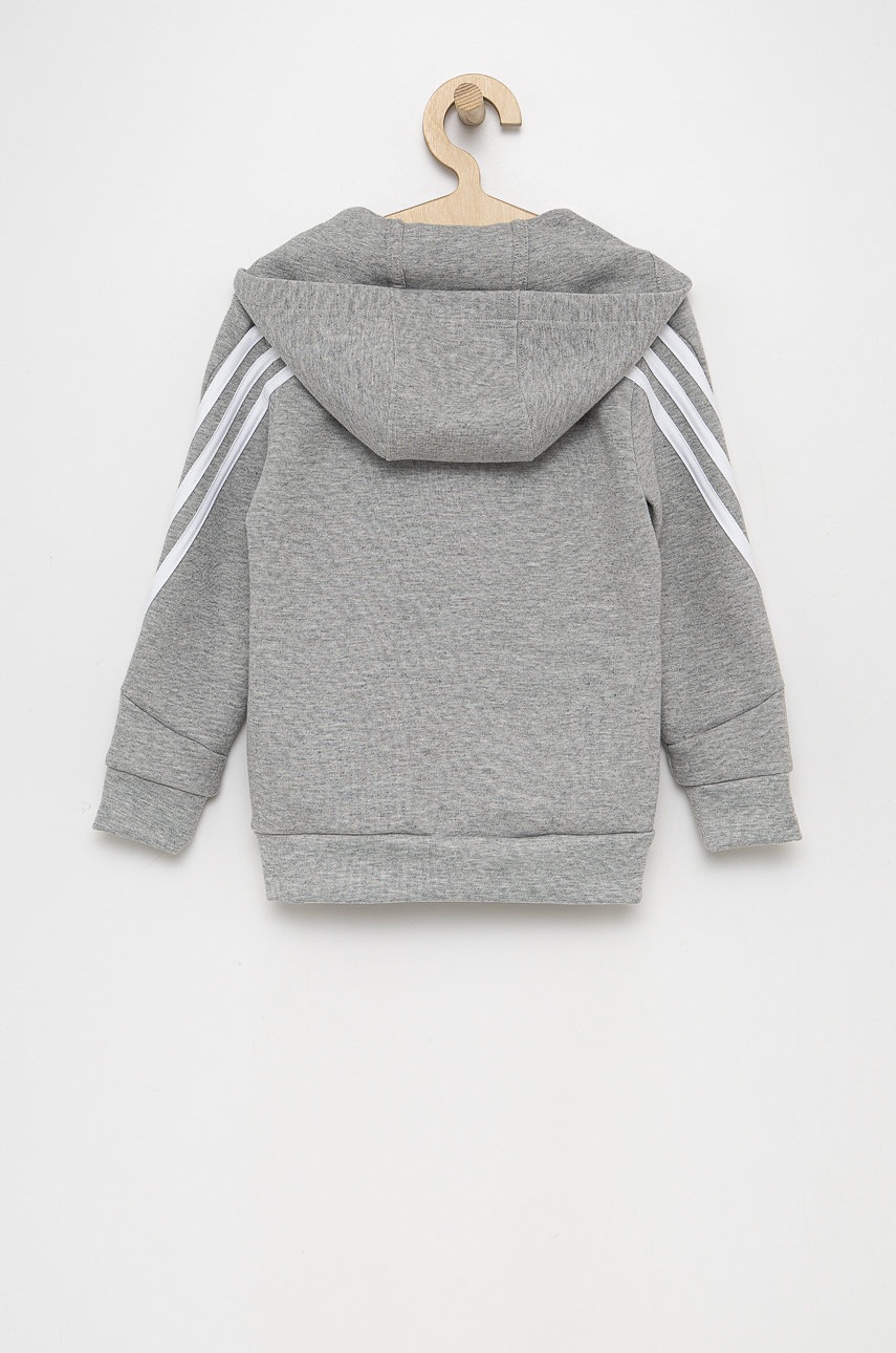 

Дитяча кофта adidas Performance H44344 колір сірий меланж