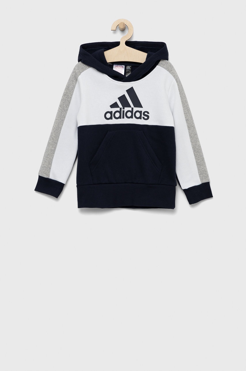 

Детски суичър adidas Performance HC5659 в тъмносиньо с принт, Тъмносин