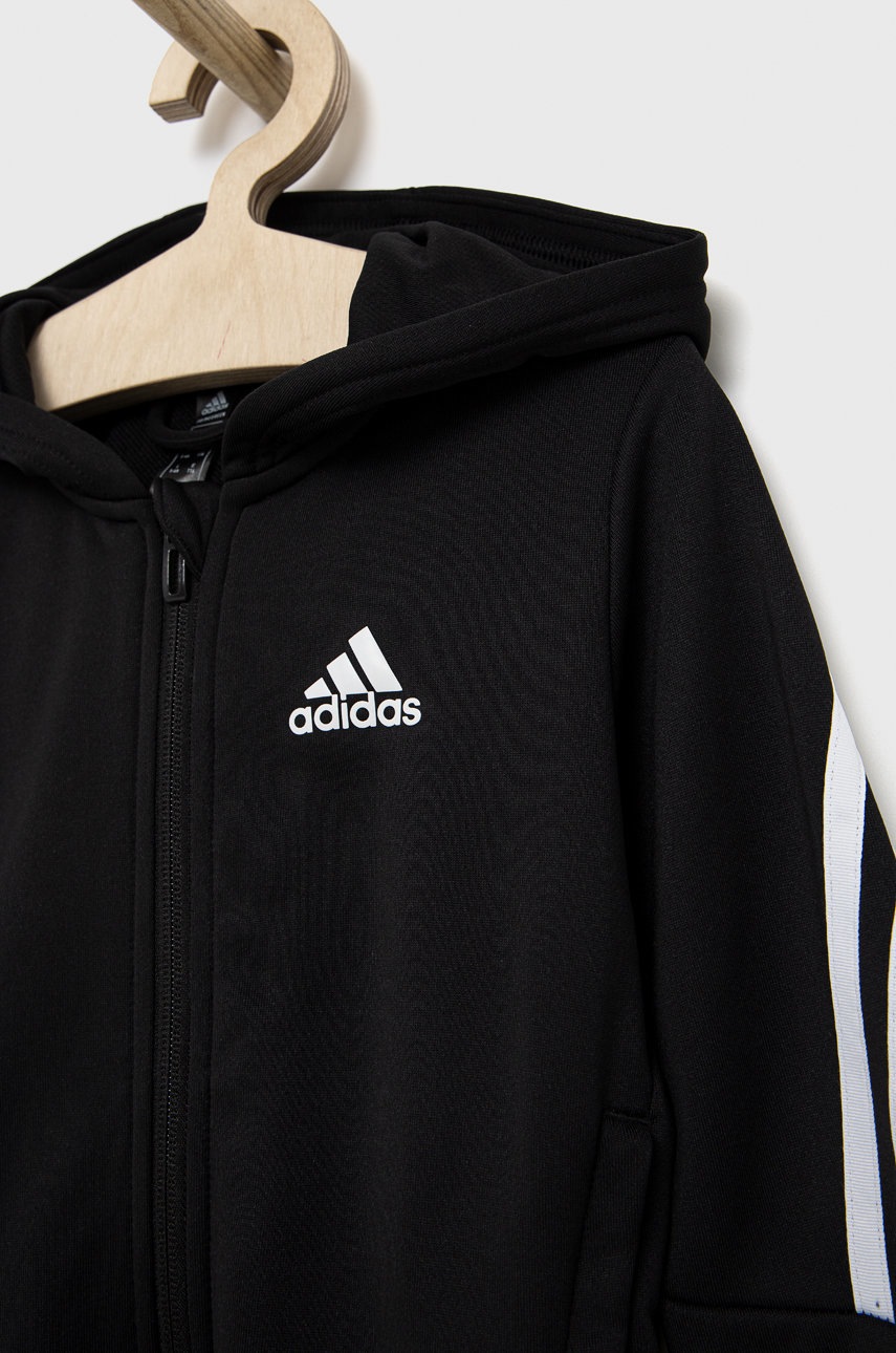 

Дитяча кофта adidas Performance GT9416 колір чорний з аплікацією