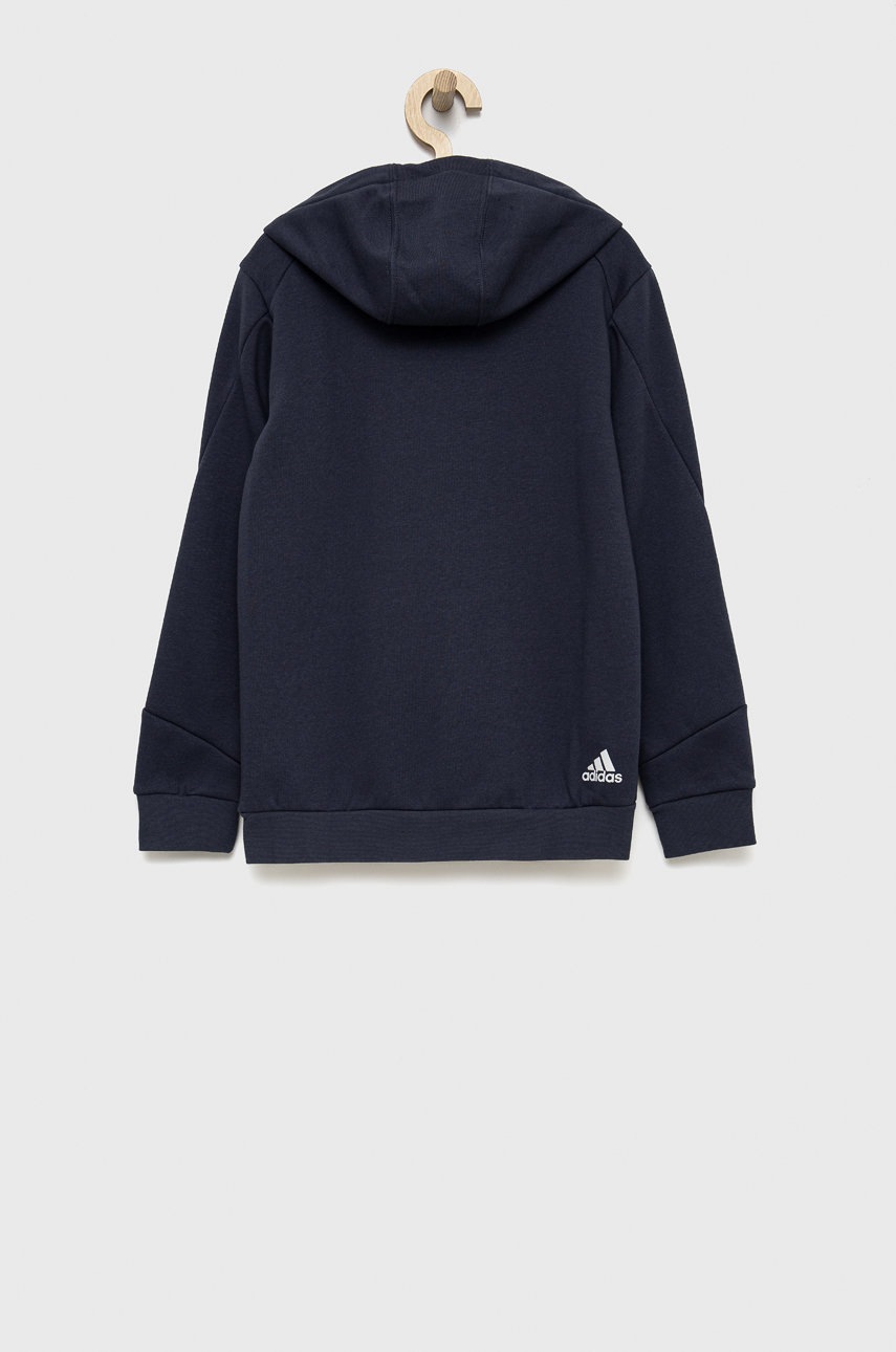 

Детская кофта adidas Performance HE1922 цвет синий с принтом